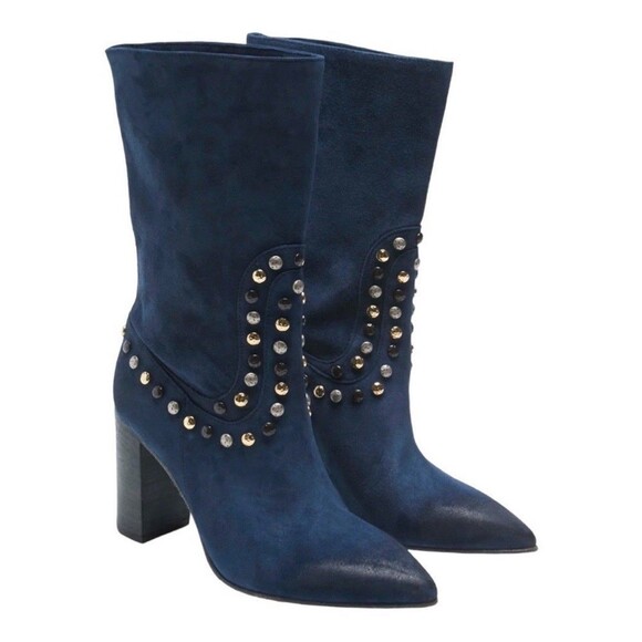 Free People Dakota Studded Western Boots 36 / 6 - Picture 2 of 9